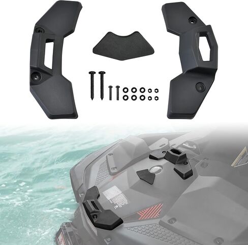 SAUTVS Support Accessory Kit for Sea Doo Spark 2UP, Base Support Installation Kit Cargo Base Kit Brackets Adapter for Sea-Doo Spark 2UP Accessories (2PCS, Replace #295100883) in Saudi Arabia