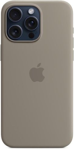 Apple iPhone 15 Pro Max Silicone Case with MagSafe - Clay ​​​​​​​ in Saudi Arabia