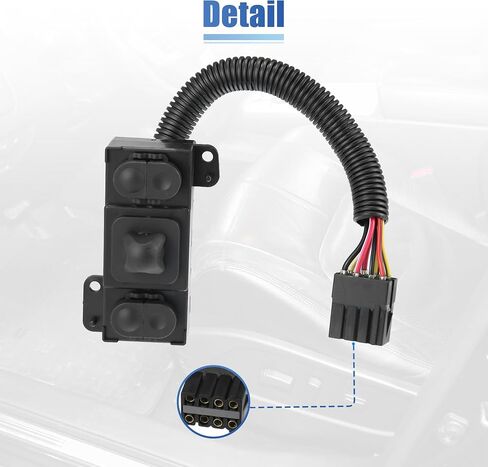X AUTOHAUX F58Z-14A70-1A Front Left Driver Side Power Seat Switch for Ford Explorer Sport Trac 2001 Explorer 1995-2001 for Ford Explorer Sport 2001 in Saudi Arabia