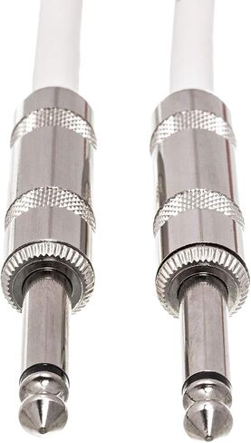 HOSA GTR-220 Straight to Straight Guitar Cable, 20 Feet,Black GTR-220R Guitar Cable Straight to Right Angle Connector, 20 Foot in Saudi Arabia