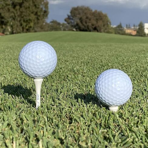 GoSports 2.75 Inch Premium Wooden Golf Tees - 200 Tee Player's Pack with Driver and Iron/Hybrid Tees, Choose Your Tee Color in Saudi Arabia
