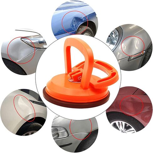 مجموعة مكونة من 3 قطع من أدوات سحب دنت السيارة، أداة قوية لإزالة دنت السيارة لإصلاح جسم السيارة والبلاط الزجاجي وشاشة مرآة سهلة رفع الأشياء وتحريكها in Kuwait