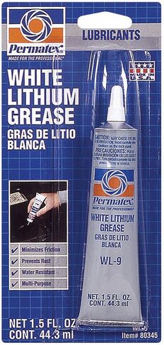 Permatex 80345-12PK White Lithium Grease, 1.5 oz. (Pack of 12) in Saudi Arabia