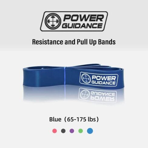 أحزمة مساعدة للسحب من POWER GUIDANCE - شريط مقاومة قابل للتمدد - شريط التنقل - أشرطة رفع الأثقال - مثالية لتمدد الجسم، رفع الأثقال، تدريب المقاومة in Saudi Arabia