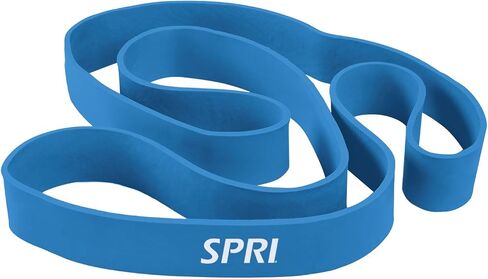 SPRI Superbands - شريط مقاومة للمساعدة في عمليات السحب، واللياقة البدنية الأساسية، وتمارين مقاومة تدريب القوة - أداة متعددة الاستخدامات للمرونة والقدرة على التحمل والتوازن in Kuwait