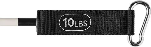 Retrospec Train Resistance Bands Set (5pc) Workout Bands w/Handles, Door Anchor, Carry Bag for Women & Men in Saudi Arabia