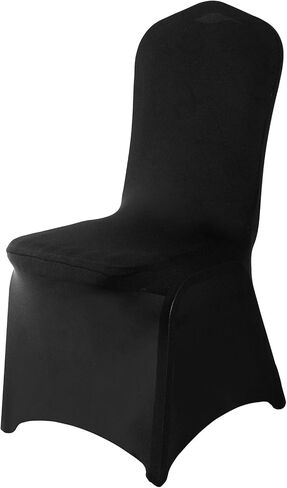 Ascoza 6 Pack White Spandex Folding Chair Covers in Stretch Washable Fabric for Wedding, Party,Holidays,Celebration and Other Special Events in Saudi Arabia