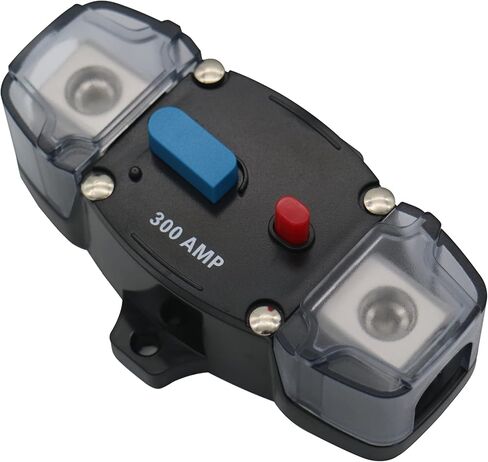 AUTENS DC12V-48V 300A قطاع دارة ستيريو الصوت مضمنة الصمامات أصحاب العاكس دعم إعادة تعيين يدوي للسيارات البحرية قارب المنزل RV إلخ. in Kuwait