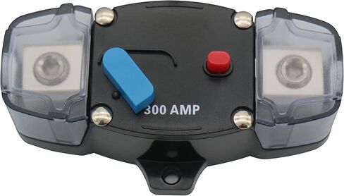 AUTENS DC12V-48V 300A قطاع دارة ستيريو الصوت مضمنة الصمامات أصحاب العاكس دعم إعادة تعيين يدوي للسيارات البحرية قارب المنزل RV إلخ. in Kuwait