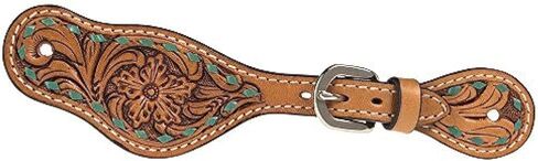 Youth Floral Spur Strap with Buckstitching in Saudi Arabia