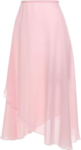 EASTBUDDY Ballet Skirt Women Sheer Long Dance Wrap Skirt for Adult Girls Chiffon Skirts with Adjustable Tie Waist in Saudi Arabia