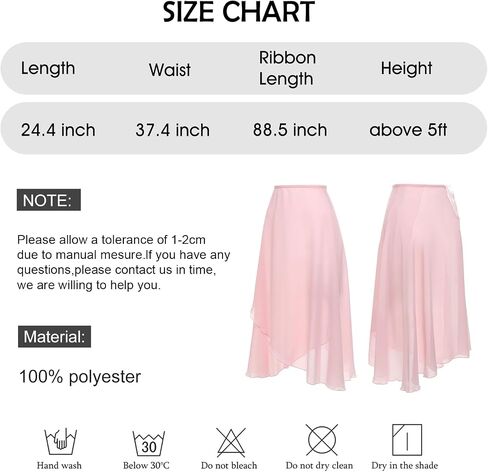 EASTBUDDY Ballet Skirt Women Sheer Long Dance Wrap Skirt for Adult Girls Chiffon Skirts with Adjustable Tie Waist in Saudi Arabia