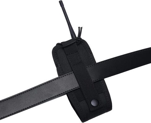 حافظة راديو، حافظة راديو MOLLE عالمية لحزام الخدمة، حزام راديو ثنائي الاتجاه للشرطة التكتيكية لباوفينج، موتورولا، كينوود، 2 حزمة in Kuwait