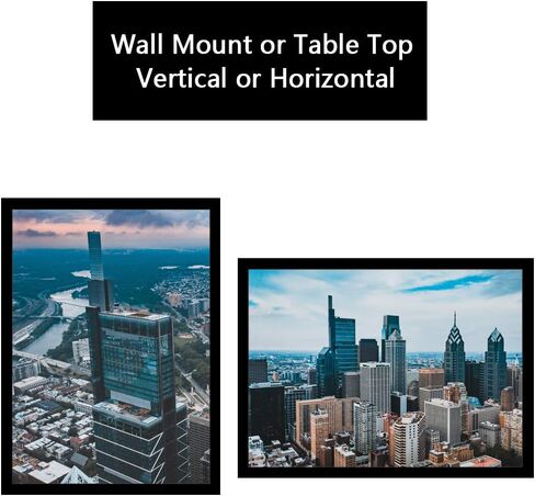 إطار مقاس 16 × 20 للصورة/الصورة/الملصق/الفنون، إطار ملصق مقاس 16 × 20 أسود، 3 عبوات، خشب، زجاج بليكسي، معلق على الحائط، طريقتان للعرض in Kuwait