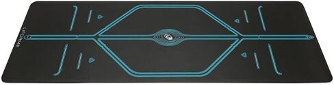 Liforme XL Yoga Mat – Free Yoga Bag Included - Patented Alignment System, Warrior-like Grip, Non-slip, Eco-friendly, sweat-resistant, long, wide, 4.2mm thick mat for comfort in Saudi Arabia