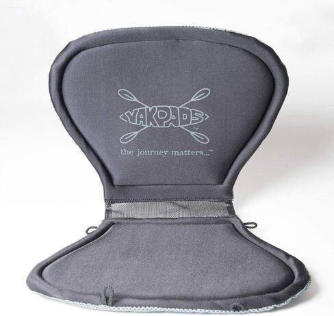 Low Back Cushioned Seat Pad, Gel Seat Pad for Kayaks, Portable Seat Cushion for Outdoor Watersports and Recreation - Cascade Creek (Low Back) in Kuwait