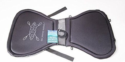Low Back Cushioned Seat Pad, Gel Seat Pad for Kayaks, Portable Seat Cushion for Outdoor Watersports and Recreation - Cascade Creek (Low Back) in Kuwait
