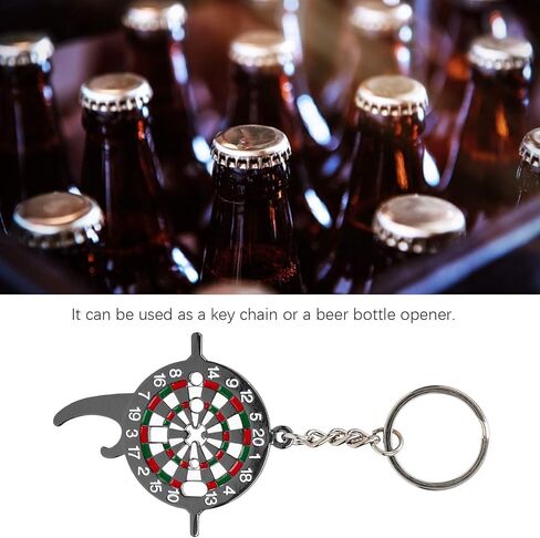متعددة الوظائف سلسلة المفاتيح السهام مجلس أداة وجع تشديد السهام مهاوي البيرة زجاجة فتاحة كيرينغ السهام مهاوي وجع، فتاحة الزجاجات سلسلة المفاتيح لوازم الرماية 4.1x2in in Kuwait