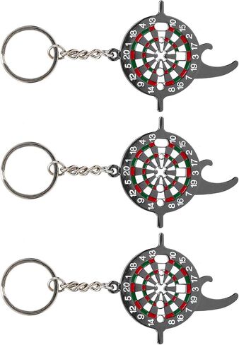 متعددة الوظائف سلسلة المفاتيح السهام مجلس أداة وجع تشديد السهام مهاوي البيرة زجاجة فتاحة كيرينغ السهام مهاوي وجع، فتاحة الزجاجات سلسلة المفاتيح لوازم الرماية 4.1x2in in Kuwait