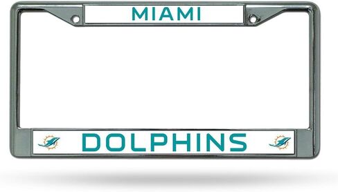 Rico Industries NFL Unisex-Adult Standard Chrome License Plate Frame in Saudi Arabia