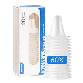 120X Ear Thermometer Probe Covers, for All Braun Thermometer Ear Covers, Lens Filters, Refill Caps, 0% BPA Disposable Covers