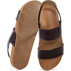 FUDYNMALC Orthopedic Sandals for Women Walking: Athletic Outdoor Shoes Comfortable Hiking Footwear with Elastic Straps