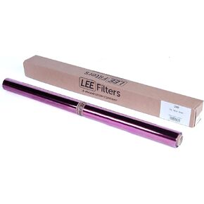LEE Filters 249 Quarter Minus Green Compact Roll - 2ft Wide Polyester Lighting Gel to Eliminate Unwanted Green Cast Created by Discharge Light Sources - Made in The UK