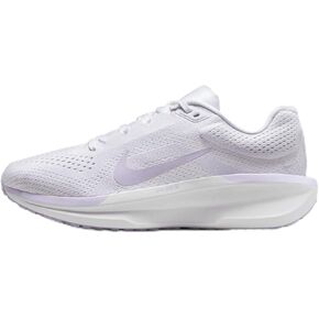 Nike Winflo 11 Women's Road Running Shoe (FJ9510-101, White/White/Lilac Bloom/Lilac Bloom) Size 5