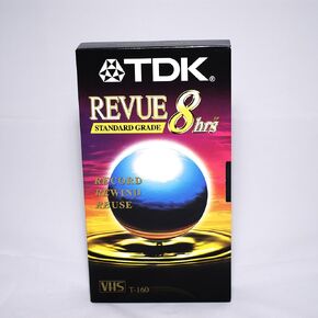 TDK Standard Grade VHS Videotape Cassette, 8 Hours, Each (TDK38030) Category: VCRs and VCR Accessories