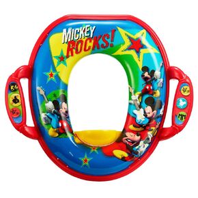 The First Years Disney Minnie Mouse Renewed Potty Seat - Potty Training Toilet Seat Made with 50% Recycled Plastic - Easy to Clean Portable Potty Seat Attachment