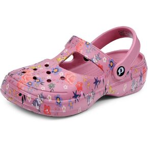 Women's Classic Casual Clogs/Sandals with Adjustable Back Strap for Adult | Comfortable & Light Weight | Stylish & Anti-Skid | Waterproof & Everyday Use Mules for Girls/Ladies D-512