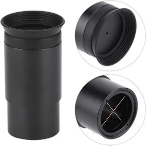 Telescope Eyepiece, 1.25 Inch Collimation Eyepiece Aluminium Alloy with Eyepiece Cap Telescope Collimation Eyepiece for Newtonian Telescopes