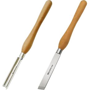 Bundle of 1 inch Spindle Roughing Gouge and 1 inch Skew Chisel
