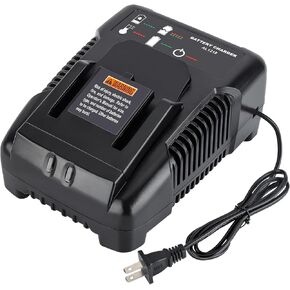 18 Volt Battery Charger for Ridgid, R86091 R86092 Replacement Charger Compatible with Ridgid 18V NiCad or Lithium Battery R840083 R840085 R840086 R840087 AC840085 AC840086 AC840087P AC840089