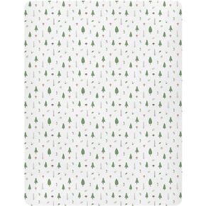 Pfrewn Crib Sheets for Boys Girls Cactus Boho Cacti Retro Fitted Crib Sheet Fits Standard Crib Mattress Pads Stretch Soft Toddler Baby Sheet,52x28IN