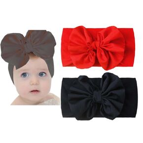 Red Flower Headband for Baby Girls Valentines Hair Band Hair Accessories for Toddler Christmas Headbands TSFD23 (Flower Headband, One Size)