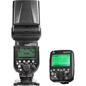 yongnuo new Yn968ex-rt iii w/yn-e3-rt ii ، gn60 LED اللاسلكي TTL Flash Speedlite و Loyless Transmitter لـ Canon Master TTL HSS