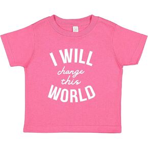 I Will Change This World Future Infant Baby Tee Shirt