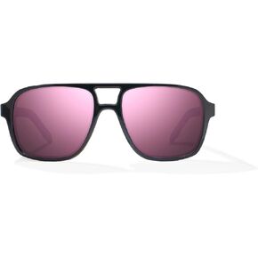Bajio 12 South Frame in Black Gloss with Blue Mirror Glass Lenses