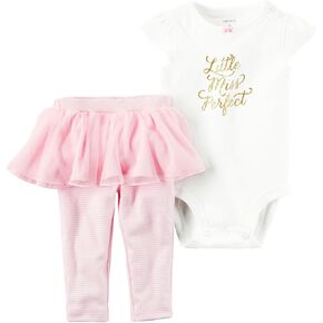 Carter's baby-girls Bodysuit Pant Sets 121h276