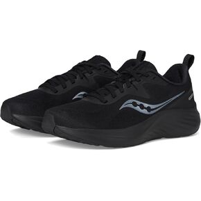 Saucony Women's Lancer 3 Sneaker, Triple Black, 9