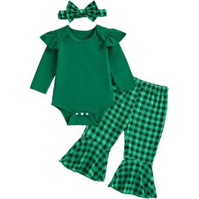 St Patricks Day Baby Girl Outfit