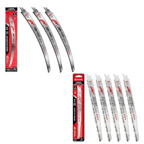 EZARC Japanese Teeth Reciprocating Saw Blade 15 Inch Wood Pruning Reciprocating Saw Blade 9 Inch