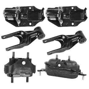 Engine Motor & Transmission Mount Kit6pcs Compatible with Fits 2005-2009 Chevrolet Uplander 3.5L 3.9L Replace A2818 A2899 A2899 A2900 A2900 A2906