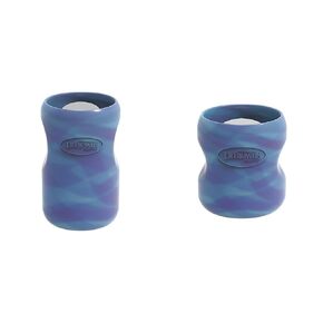 Dr. Brown's Silicone Sleeves for 9 oz and 5 oz Glass Baby Bottles, Glow in The Dark