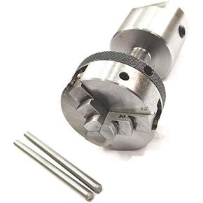 Lathe Spindle Adapter Fits Shopsmith Mark V 5/8" Spindle to Threaded Chuck M12 x 1 Thread Chuck 5/8" Spindle to M12 x 1 Thread 50 mm 3 Jaw Self Centering Chuck