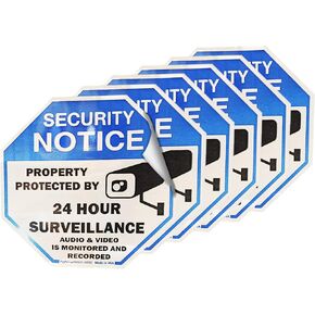 Psyfer® (Fade-Free) 6 Pack - 2⅝" UV Security Stickers [Made in USA]
