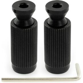 Musiclily Pro M7 Metric 7mm Post Studs for Electric Guitar Tremolo Bridge, Chrome (Set of 2)
