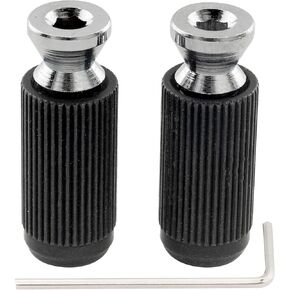 Musiclily Pro M7 Metric 7mm Post Studs for Electric Guitar Tremolo Bridge, Chrome (Set of 2)