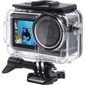 Waterproof Case for DJI Action 5 4 3 for Diving Surfing Snorkeling and Water Sports Activities Shockproof and Durable Protection for Action Cameras Enhanced Safety for Underwater Adventures